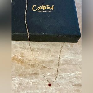 Catbird Ruby Necklace